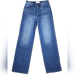 Evereve Blue Flare & Wide Leg Jeans